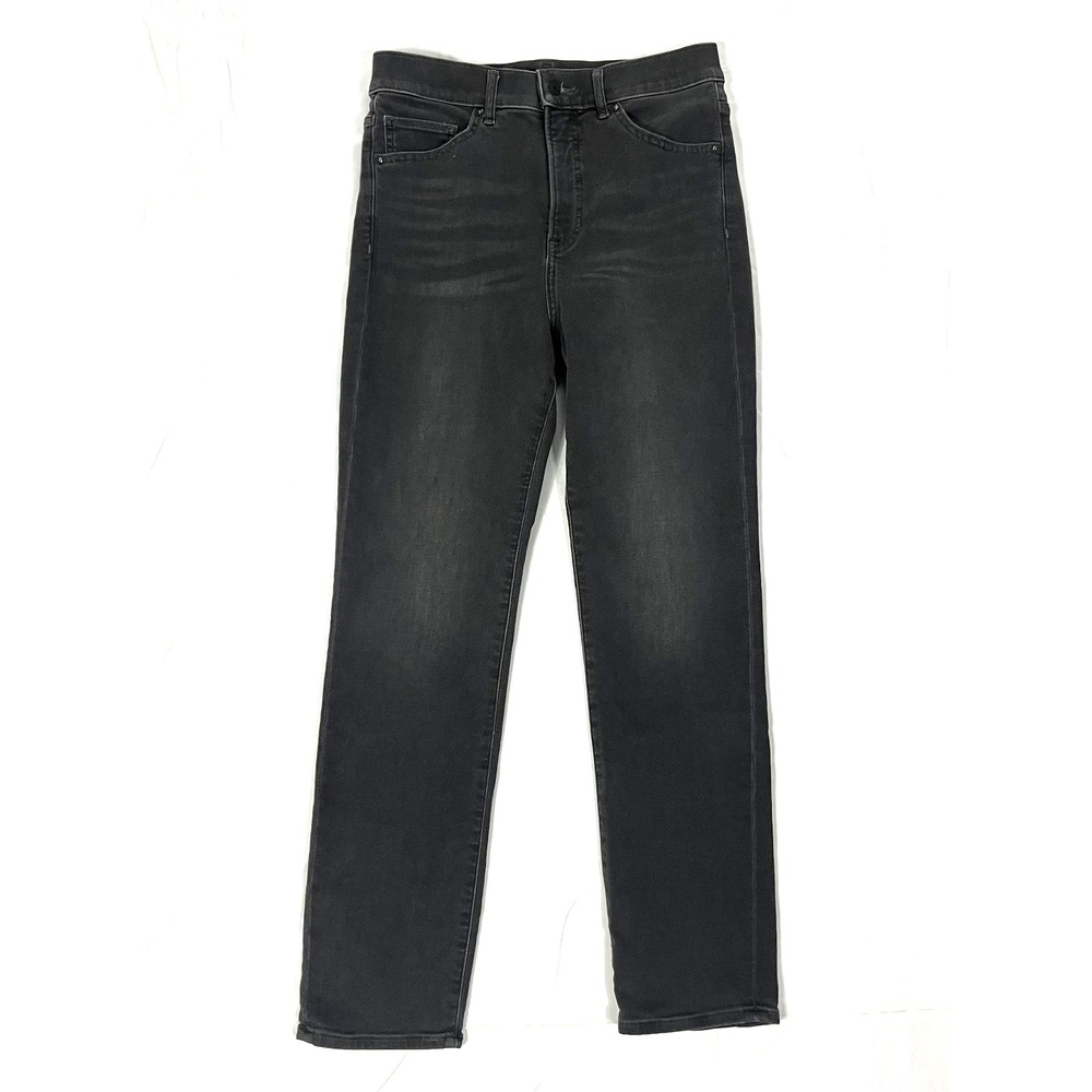 Express Women's 6L Black Slim Jeans Super High Rise Stretch Denim 2021